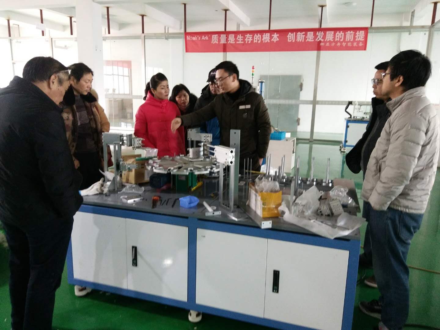 上汽通用五菱汽車股份到訪挪亞方舟，共話自動檢測技術(shù)與品質(zhì)管理